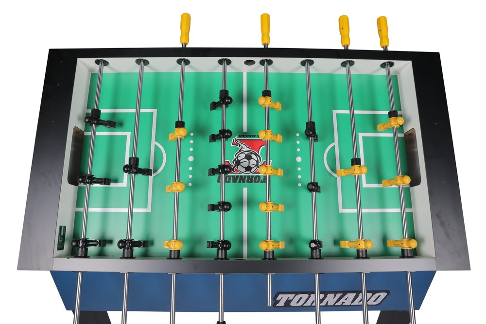 Limited Edition Series Tornado® Custom Finish Foosball Table T-3000 - Indigo Blue