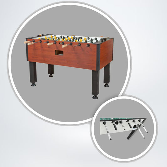 TORNADO ELITE FOOSBALL TABLE &  FOOSBALL ROD GUARDS