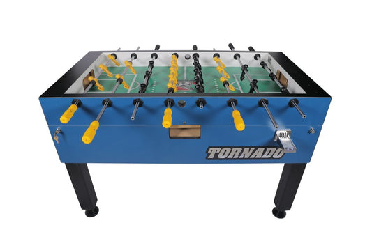 Tornado® Custom Finish Foosball Table T-3000 - Indigo Blue