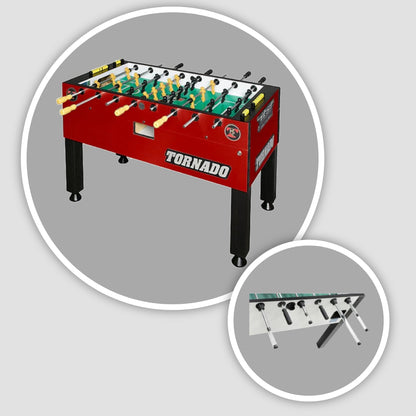 T-3000 - HOME-RED & FOOSBALL ROD GUARDS
