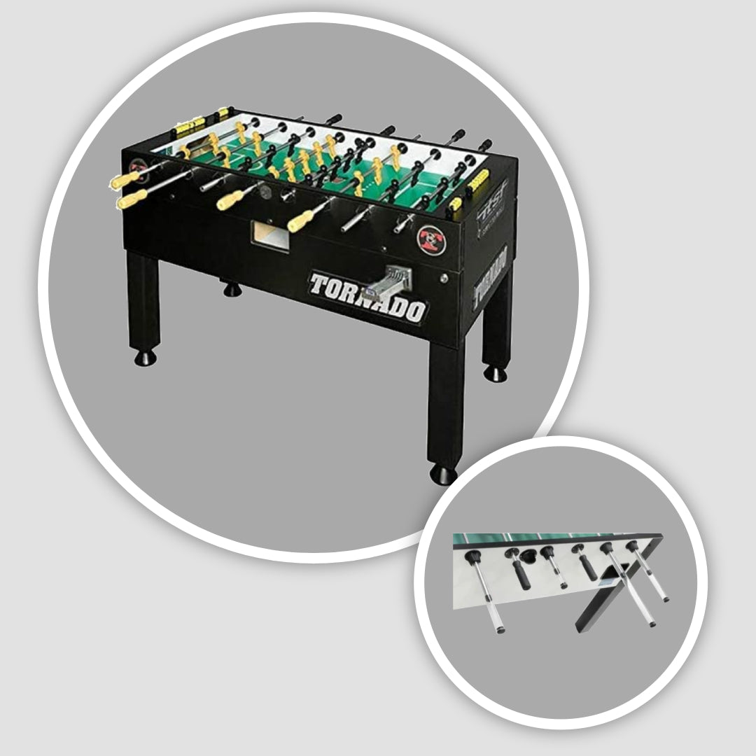 COIN PLATINUM TOUR EDITION-BLACK & FOOSBALL ROD GUARDS